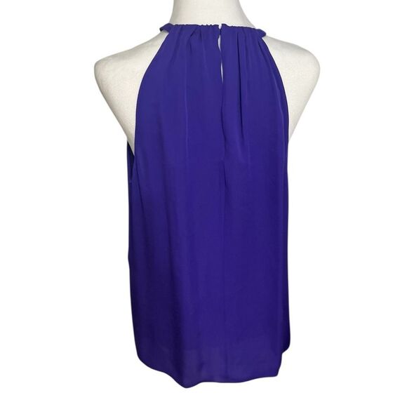 Diane von FURSTENBERG Silk top
Medium Purple Halter Keyhole nwt - Picture 6 of 14